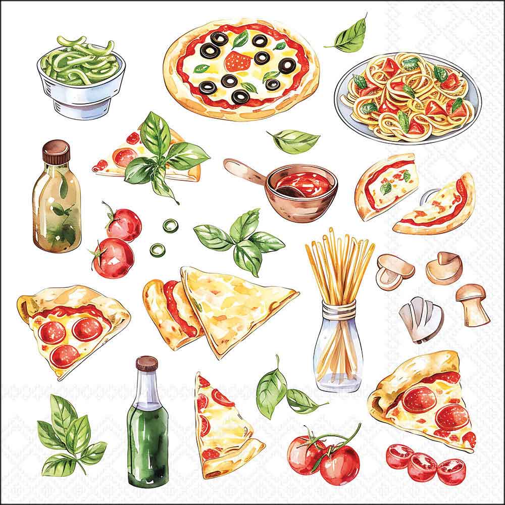 Pizza and pasta