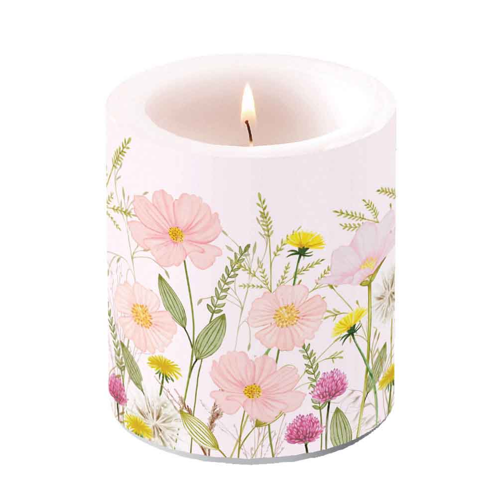 Pastel flowers pink