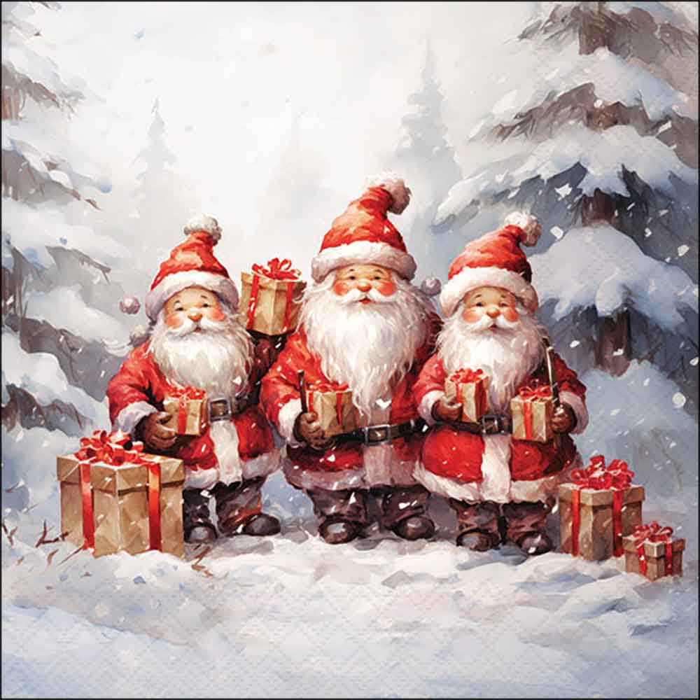 Santa triplets